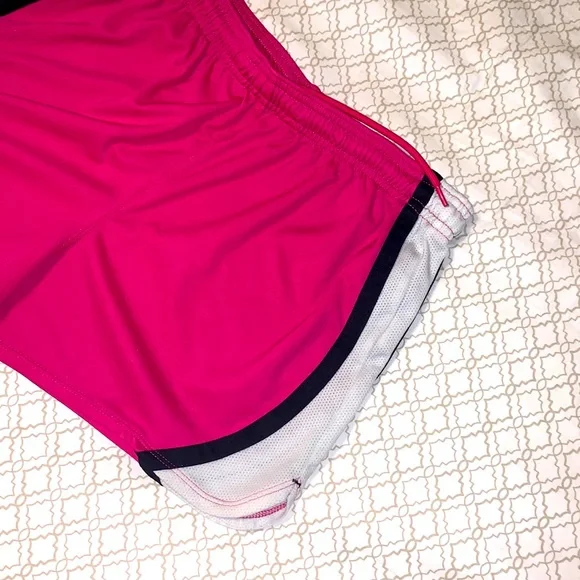 Pink Kids Aspire Athletic Shorts - Picture 1 of 5
